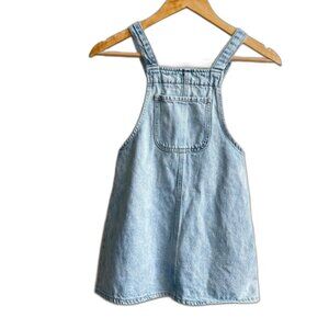 Seed Heritage little girls over all denim dress Size 8 Summer back to school